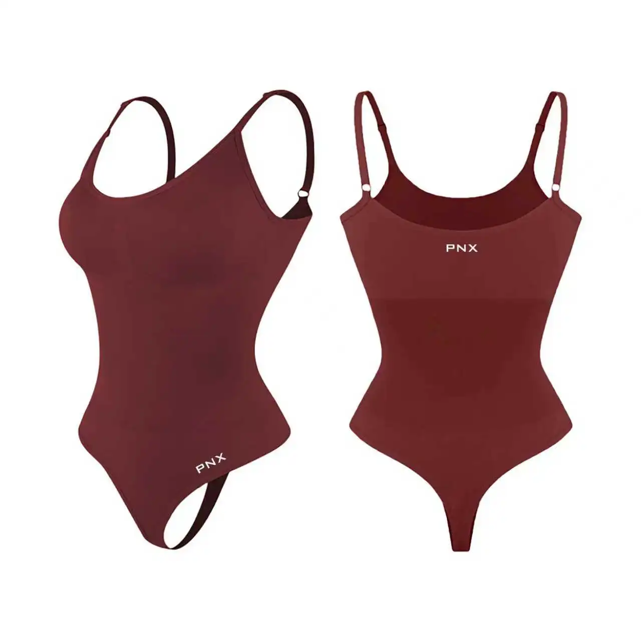 PNX - LushFit Bodysuit - Wine Burgandy