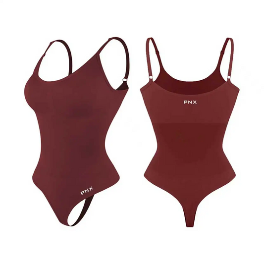 PNX - LushFit Bodysuit - Wine Burgandy
