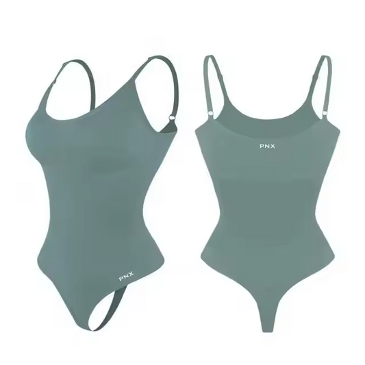 PNX - LushFit Bodysuit - Grey Blue Mix