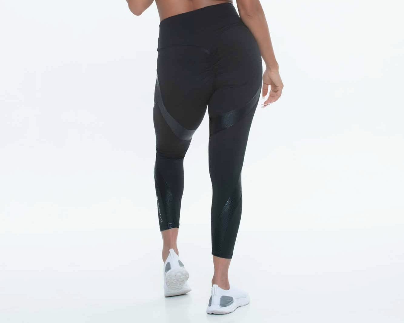 PNX - Eden 7/8 Scrunch Leggings - Medusa Black
