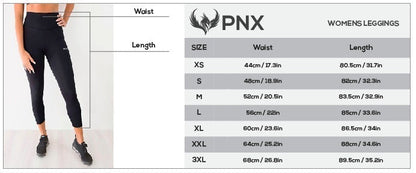 PNX - Eden 7/8 Scrunch Leggings - Blue