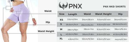 PNX -  NKD Shorts - Vapor Grey