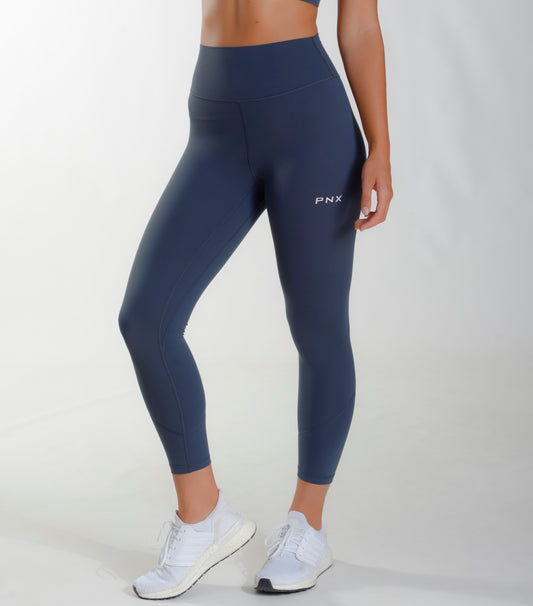 PNX - Josie's 7/8 Leggings - Gun Metal Blue