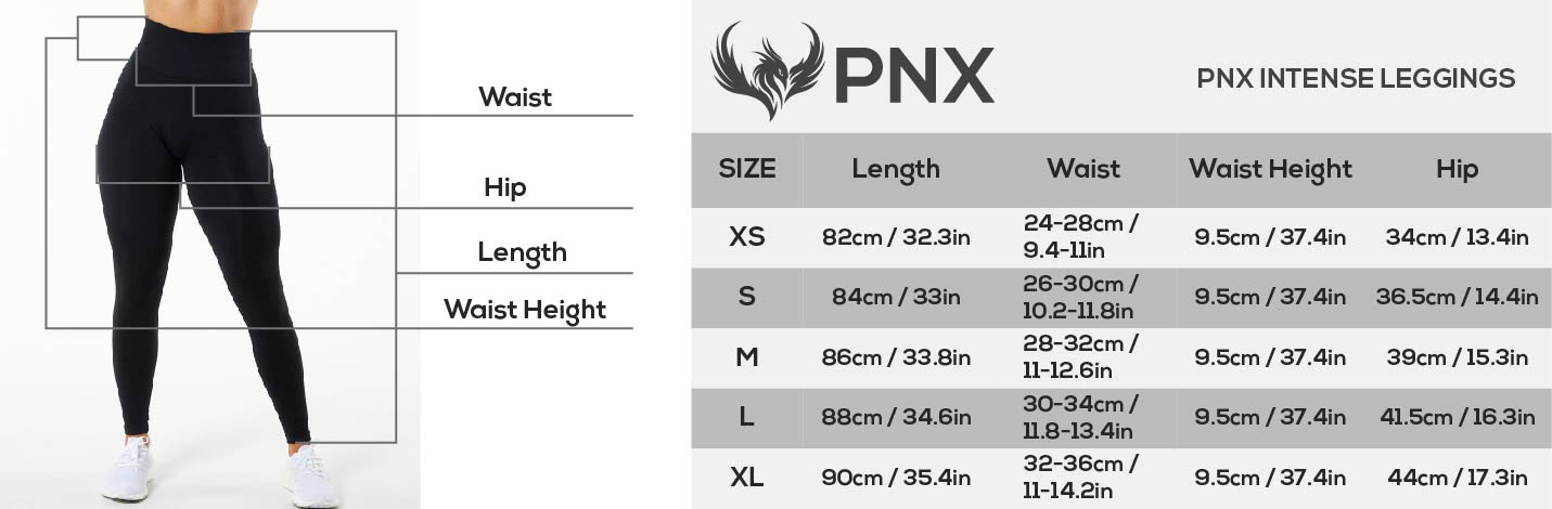 PNX -  Intense leggings - Charcoal Green