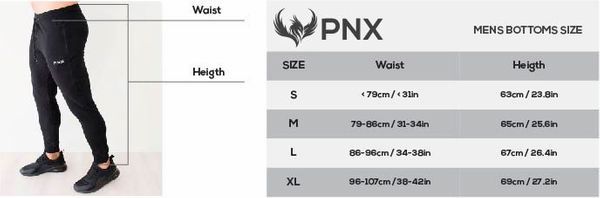 Clearance - PNX - Fitted Joggers - Grey